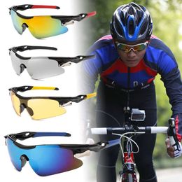 Outdoor Eyewear 2022 new outdoor sport cycling eyewear mountain bike bicycle glasses uv400 men women sports sunglasses hiking running windproof P230505