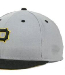 Men's Baseball Full Closed Caps Summer True Fit Hip Hop Trucker Hat Dad Gorras HombreBall Bone Men Women 32 Teams Casual Sport Flat Fitted hats P Pittsburgh Mix Colour A0