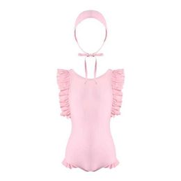 Girls Swimsuit One pieces Cute And Graceful Baby Childrens Jumpsuits Little Girl Western Style Spring Bikini