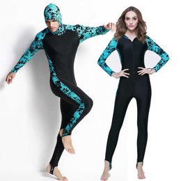 Wetsuits Drysuits 2017 Scuba Full Body Stinger Suit Dive Skin with Hood Sun Protection Onepiece Jump suit Lycra Wetsuit Nylon Swimwear Snorkel J230505