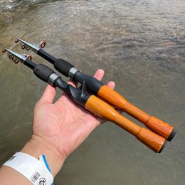 Boat Fishing Rods Lure Fishing Rod 1.3m 1.6m 1.8m Carbon Spinning Casting Baitcasting Mini Short Light Travel Lure Rod 230505