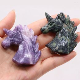 Jewelry Pouches Natural Stone Decoration Horse-Shaped Artificial Ornament Bed-Room Garden Office Desk Samll Ornaments