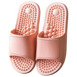 Slippers Bathroom Summer Indoor Massage Shower Couple Home Non Slip Shoes Men Women Candy Colour Outdoor Beach Sandals 230505