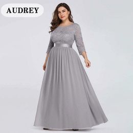 Plus size Dresses Size Lace Evening Long Luxury Elegant Sexy Robe Mixi Dress Wedding Party Vestido Cerimonia Mulher Feminino 230504