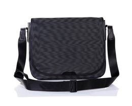 Designer Handbags Fashion Mens Black Grid Shoulder Bags Man Genuine Leather Briefcases Luxury Brand Bolsas Messenger Bag Wedding Dress business Crossbody Bag