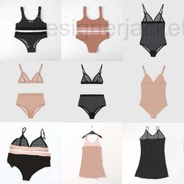 Women's Swimwear Designer La Jacquard Bras Lingerie Women Thongs Set Fashion Letter Bra Sets Gift for Female Briefs Underwear IAG5