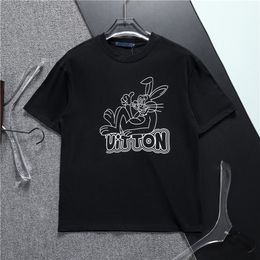 2023 NEW Designer of luxury T-shirt Quality letter tee short sleeve spring summer tide men and women t shirt Size M-XXXL JYJ83