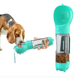 Feeding Multifunction Pet Water Bottle for Cat Dogs Travel Puppy Drinking Bowl Outdoor Portable Pet Water Dispenser Feeder Pet Product