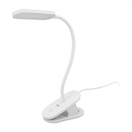 Table Lamps Bed Light 8cm Maximum Opening Clip LED Reading Lamp For Dormitory