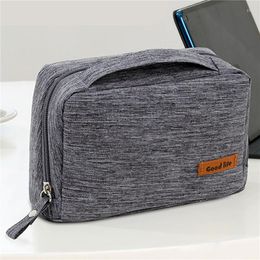 Duffel Bags Cable Travel Bag Portable USB Gadgets Wires Organiser Waterproof Power Bank Charger Storage Organisers