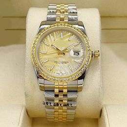 Women's Automatic Mechanical Watch date surface 36mm diamond bezel Stainless steel discount fashion women's watch