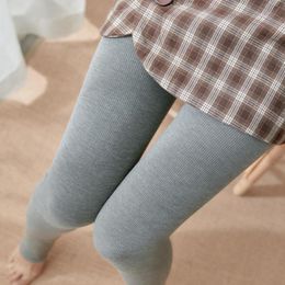 Men's Socks Pantyhose Pants Useful Elastic Solid Colour All Match Thermal Lady Leggings For Inner Wear Slim Female Base