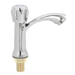 Kitchen Faucets Desktop Faucet Single Hole Engineering Alloy Cold Bathroom Washbasin Sanitary Ware