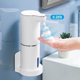 Liquid Soap Dispenser 300ML Automatic Liquid Soap Dispenser USB Charging Touchless Soap Dispanser Machine Smart Washing Infrared Sensor Hand Sanitizer 230504