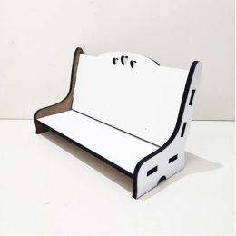 Sublimation Favor MDF memorial benches blank wooden ornament Heat Transfer Home Accessories 3 style can choose fy5421 0815