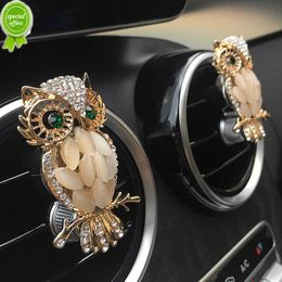 New Owl Car Air Freshener Car Ornament Car Diffuser Car Parfum Car Decor Diamond Car Accessories Interior for Woman Wholesale