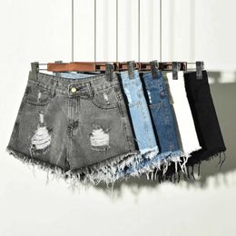 Women's Shorts Shorts For Women Casual Summer Ripped High Waisted Denim Shorts Stretchy Jean Shorts Ladies Fashion Casual Home Streetwear Z0505