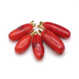 Pendant Necklaces Natural Coral Sea Bamboo Irregular Exquisite Charm For Jewelry Making Diy Necklace Bracelet Earring Accessories Gifts