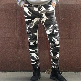 Mens Pants Man Camouflage Military Jogger Sweatpants Pure Cotton Spring Autumn cargo Pant Men Comfortable Jogging Trousers 230504