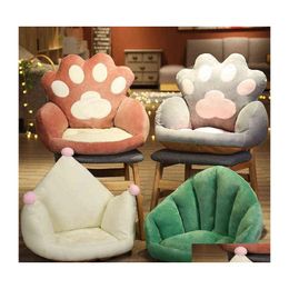 Plush Dolls Pc Cm Colorf Legs Crowns Shell Sofa Cushion Surround Seat Filled For Indoor Floor Chair Birthday Gift J220704 Drop Deliv Dhqja