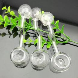 Smoking Pipes Aeecssories Glass Hookahs Bongs Transparent glass concave pot