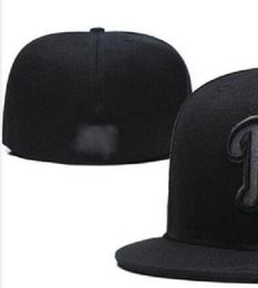 2023 Men's Baseball Full Closed Caps Summer Navy Blue Letter Bone Men Women Black Colour All 32 Teams Casual Sport Flat Fitted hats " P " Philadelphia Mix Colours A0