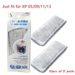 Accessories 10PCS Aquarium XP 05/09/11/13 Biochemical Cotton Sponge Activated Carbon Media Waterfall Filter Replacement Pad Cleaner