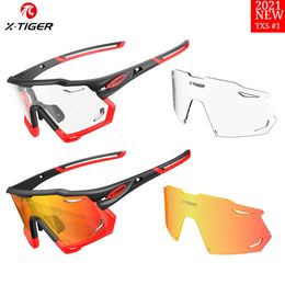 Outdoor Eyewear X-TIGER cycling glasses xts accessories photochromic lens sunglasses bicycle feet polarized lens replacement lens myopia frame P230505