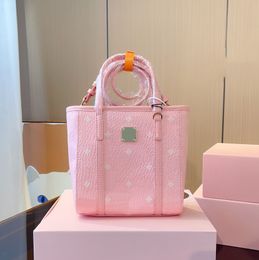 pink tote bag designer bag totes women luxury handbags Womens Fashion shopping bags Classic Letter Colour wallet