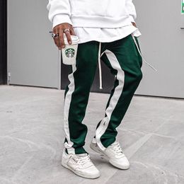 Men's Pants Mens Joggers Casual Men Bottoms Tracksuit Hip Hop Streetwear Skinny Trousers Jogger Sweatpants Sportswear Track 230428