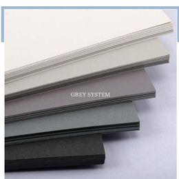 Cards 230250g Gray Series Card Paper thick Stationary Cardboard Craft Kid DIY A4 A3 Cardstock Jam Paper for sketch printing backgroun