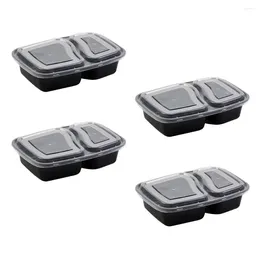 Dinnerware Sets 20 Pcs Bento Box Set Meal Prep Containers Takeout Pans Plasticos Para Comida Lunch Boxes