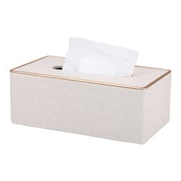 Tissue Boxes Napkins New Arrival! Marble Towel Dispenser Faux Leather Tissue Box Cover Holder Elegant Royal Car Home Napkin Towel Tissue Holder Case Z0505