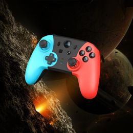 Game Controllers & Joysticks 2023 Wirelles Bluetooth Gamepad Switch Pro Controller 6 Axis Mobile Pc Joystick Button