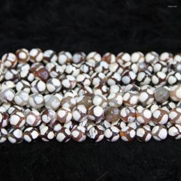 Chains 10mm Light Colour Mystical Tibetan Necklace Spherical Beads Ball DIY Dzi Loose Gems Stone Gate