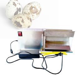 Electric 25kg/h Quail Egg Huller Stainless Steel Peeler Boiled Quail Egg Shell Removing Peeling Machine