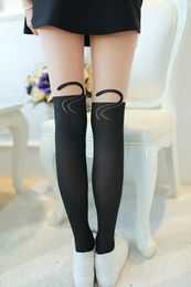 Women Socks Sexy Tights Pantyhos Elastic High Waist Pantyhose Skinny Slim