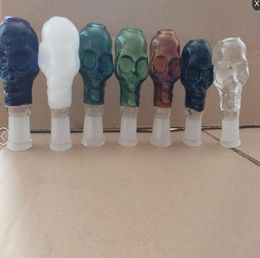 Smoking Pipes Aeecssories Glass Hookahs Bongs Colourful skull bubble head