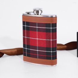 Hip Flasks Flask Stainless Steel Liquor Wine Pot Anti-rust Good Sealing Leak-proof U-Shaped Design Whiskey