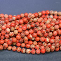 Chains Kindgems 10mm Orange Stone Necklace Beads Sediment Slice Loose Drilled Slab Women Fashion Accessories Jewellery Making