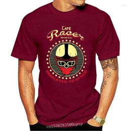 Men's T Shirts Tee Cafe Racer Dedicated To Speed T-Shirt - Direct From Stockist Funny Unisex Loose Clothes-