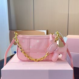 pink Women luxury bag crossbody bag shoulder bag chain designer bag luxurys handbags womens Fashion classic purses