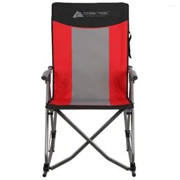 Camp Furniture Trail Camping Rocking Chair Red Chairs Folding Naturehike Outdoor Fishing