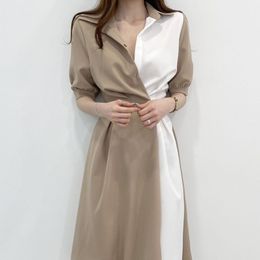 Casual Dresses Midi Dresses New in Vintage Playa Women Clothes for Woman Boho Dress Sets Urban Korean Dongdaemun Elegant Gown Harajuku 230505