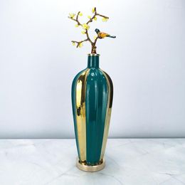 Vases Porch Display High-end Atmospheric Home Accessories Living Room Wine Cabinet High-grade Luxury Modern Decorations