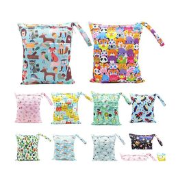 Diaper Bags 98 Styles Baby Portable Nappy Stackers Wet Dry Cloth Storage Bag Zipper Waterproof M2144 Drop Delivery Kids Maternity Di Dhpyl