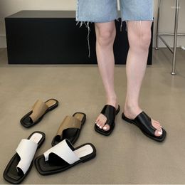 Slippers Korean Style Summer Fashion Slides Women Comfort Soft Sole Flats Outdoor Beach Vacation Sandalias Flip Flop