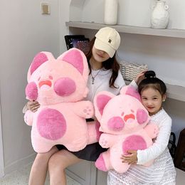 Plush Dolls 50-120cm Dudu Cat Plush Toy Doll Kawaii Stuffed Plushie Soft Kitten Cotton Sofa Soft Cute Pillow Kids Baby Girls' Christmas Gift 230504