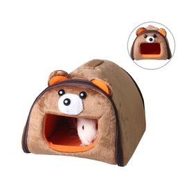 Cages Hamster Cage Rodent Hammock Rabbit Bed House Accessories Guinea Pig Ferret Cotton Nest Sleeping Lapin Bed Small Pet Items