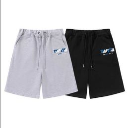 Designer Short Fashion Casual Clothing Trapstar Blue White Towel Embroidered Shorts Summer Men's Capris Beach Pants Loose Cotton Casual Couples Joggers Sportswear